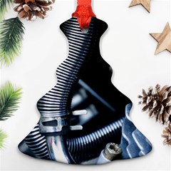 Motorcycle Details Christmas Tree Ornament (two Sides) by BangZart