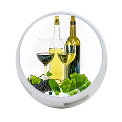 White Wine Red Wine The Bottle 4-port Usb Hub (one Side) by BangZart