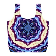 Mandala Art Design Pattern Full Print Recycle Bags (l)  by BangZart