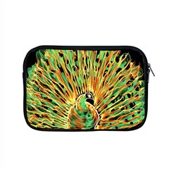 Unusual Peacock Drawn With Flame Lines Apple Macbook Pro 15  Zipper Case by BangZart