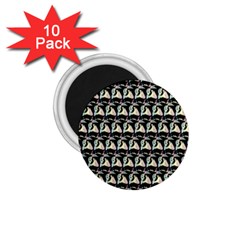 Colorful Pop Art Monkey Pattern 1 75  Magnets (10 Pack)  by paulaoliveiradesign