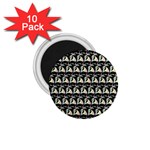 Colorful Pop Art Monkey pattern 1.75  Magnets (10 pack)  Front