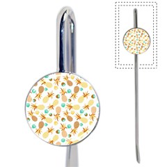 Seamless Summer Fruits Pattern Book Mark by TastefulDesigns