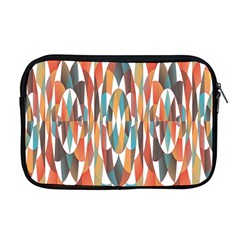 Colorful Geometric Abstract Apple Macbook Pro 17  Zipper Case by linceazul
