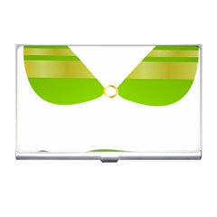 Green Swimsuit Business Card Holders by BangZart