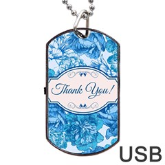 Thank You Dog Tag Usb Flash (one Side) by BangZart