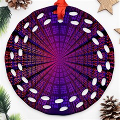 Matrix Round Filigree Ornament (two Sides) by BangZart