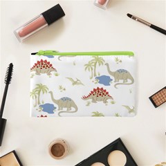 Dinosaur Art Pattern Cosmetic Bag (xs) by BangZart