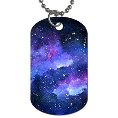 Galaxy Dog Tag (two Sides) by Kathrinlegg