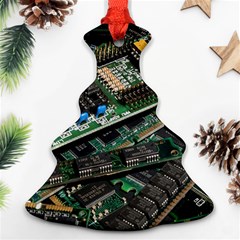 Computer Ram Tech Christmas Tree Ornament (two Sides) by BangZart