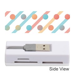 Simple Saturated Pattern Memory Card Reader (stick)  by linceazul