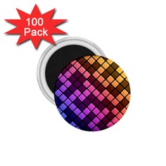Abstract Small Block Pattern 1 75  Magnets (100 Pack)  by BangZart