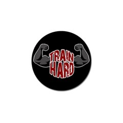 Train Hard Golf Ball Marker (4 Pack) by Valentinaart