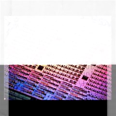 Optics Electronics Machine Technology Circuit Electronic Computer Technics Detail Psychedelic Abstra Rectangular Jigsaw Puzzl by BangZart