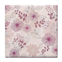 Leaves Pattern Tile Coasters by BangZart