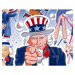 Independence Day United States Of America Double Sided Flano Blanket (medium)  by BangZart