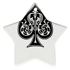 Acecard Star Ornament (two Sides) by prodesigner