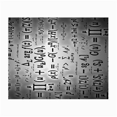 Science Formulas Small Glasses Cloth by BangZart