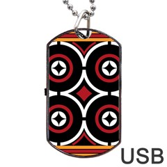 Toraja Pattern Ne limbongan Dog Tag Usb Flash (one Side) by BangZart