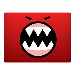 Funny Angry Double Sided Flano Blanket (mini)  by BangZart