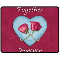 Love Concept Design Fleece Blanket (medium)  by dflcprints