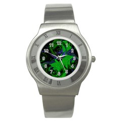 Roses Vi Stainless Steel Watch by markiart