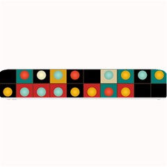 Colors On Black Small Bar Mats by linceazul