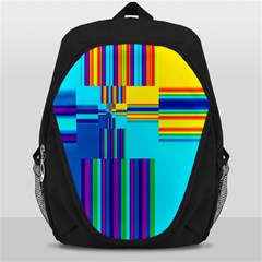 Colorful Endless Window Backpack Bag by designworld65