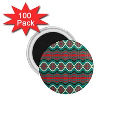 Ethnic Geometric Pattern 1 75  Magnets (100 Pack)  by linceazul