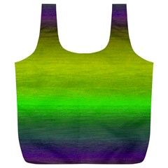 Ombre Full Print Recycle Bags (l)  by ValentinaDesign