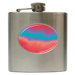 Ombre Hip Flask (6 Oz) by ValentinaDesign