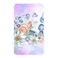 Snail And Waterlily, Watercolor Memory Card Reader by FantasyWorld7