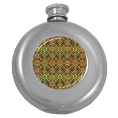 Roulette  Order Round Hip Flask (5 Oz) by MRTACPANS