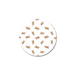 Crabs Photo Collage Pattern Design Golf Ball Marker (4 pack) Front