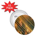 Golden Blue Lines Sparkling Wild Animation Background Space 1.75  Buttons (10 pack) Front
