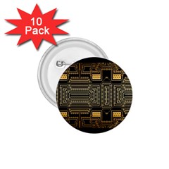 Board Digitization Circuits 1 75  Buttons (10 Pack) by Nexatart