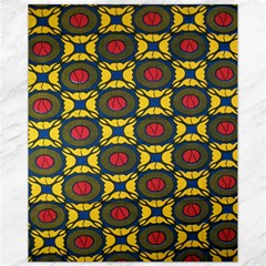 African Textiles Patterns Canvas 11  X 14   by Mariart
