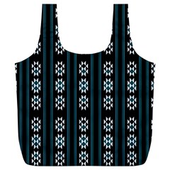 Folklore Pattern Full Print Recycle Bags (l)  by Valentinaart