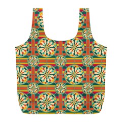 Eye Catching Pattern Full Print Recycle Bags (l)  by linceazul