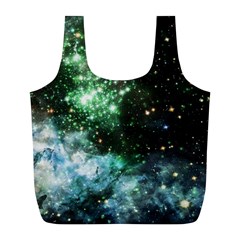 Space Colors Full Print Recycle Bags (l)  by ValentinaDesign