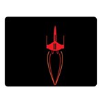Ship Space Spaceship Fleece Blanket (Small) 50 x40  Blanket Front