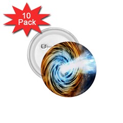 A Blazar Jet In The Middle Galaxy Appear Especially Bright 1 75  Buttons (10 Pack) by Mariart