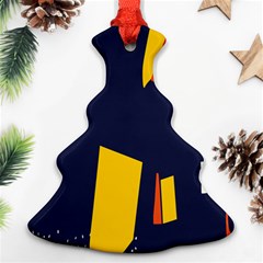 Slider Explore Further Ornament (christmas Tree)  by Mariart