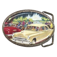 Belt Buckle (oval) by JULIEGEESCOLLECTABLES