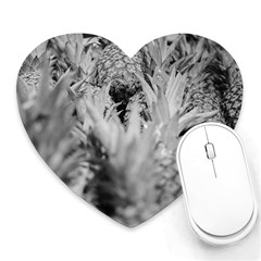 Pineapple Market Fruit Food Fresh Heart Mousepads by Nexatart