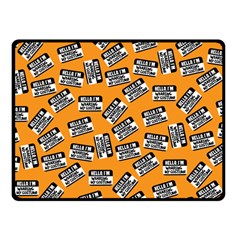 Pattern Halloween Wearing Costume Icreate Fleece Blanket (small) by iCreate