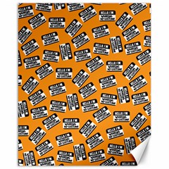Pattern Halloween  Canvas 16  X 20   by iCreate
