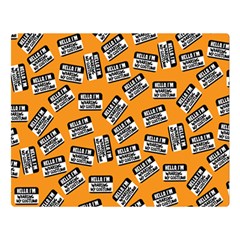 Pattern Halloween  Double Sided Flano Blanket (large)  by iCreate