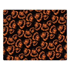 Pattern Halloween Jackolantern Double Sided Flano Blanket (large)  by iCreate