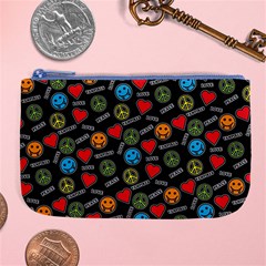 Pattern Halloween Peacelovevampires  Icreate Large Coin Purse by iCreate